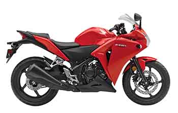 CBR250R Genuine Red Plastic Parts