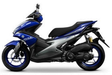 Aerox Blue Plastic Parts