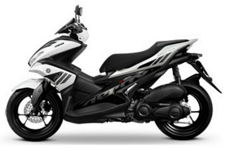 Aerox White Plastic Parts