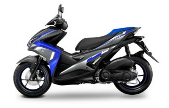 Aerox Gray/Blue Plastic Parts