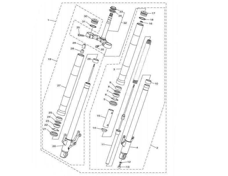 22 Front Fork