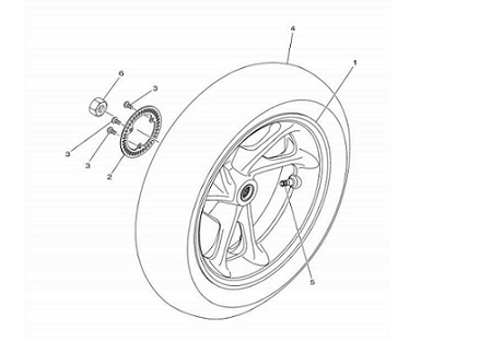 24 Rear Wheel