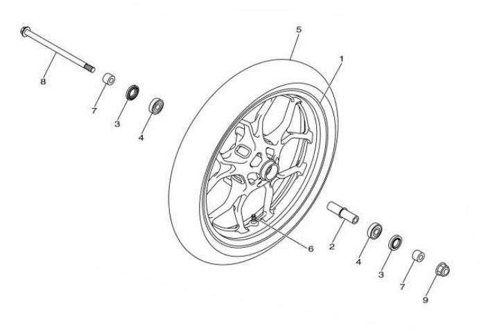 26 Front Wheel