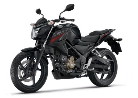 CB300F Black/Red Plastic
