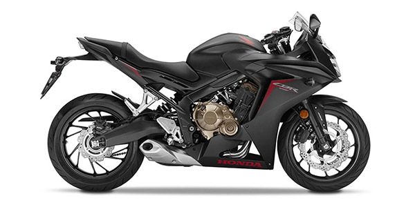 CBR650F Black Metalic Plastic Parts (NH436M)