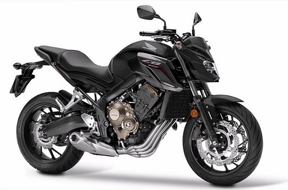 CB650F Black Metallic Plastic