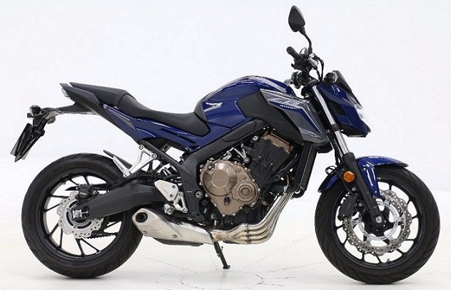 CB650F Blue Plastic