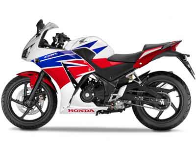 CBR300R Red/White Plastic Parts (NH196)