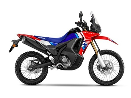 CRF300LR Rally ABS (2025) Red White Plastic Parts (R-292R)