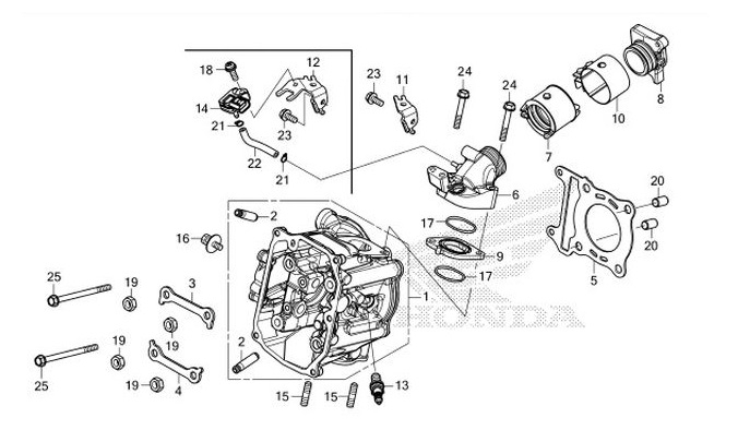 E-2 Cylinder Head