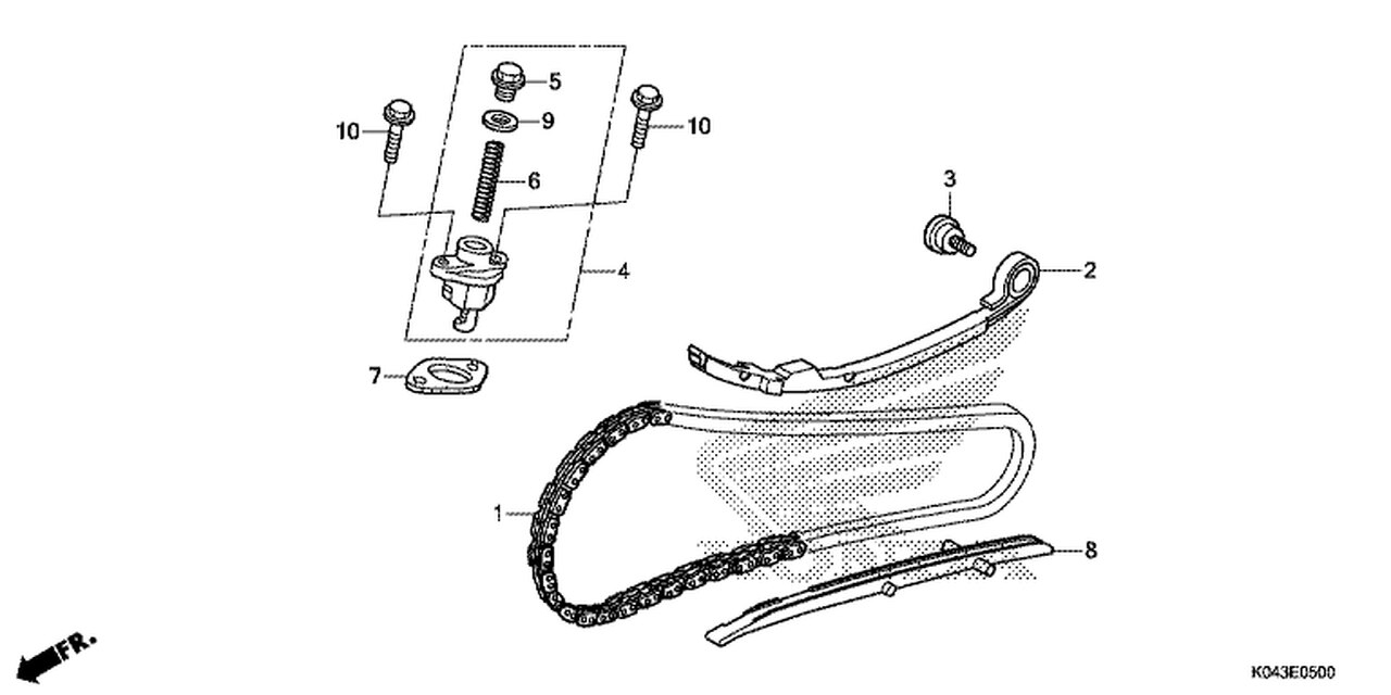 E-4 Cam Chain