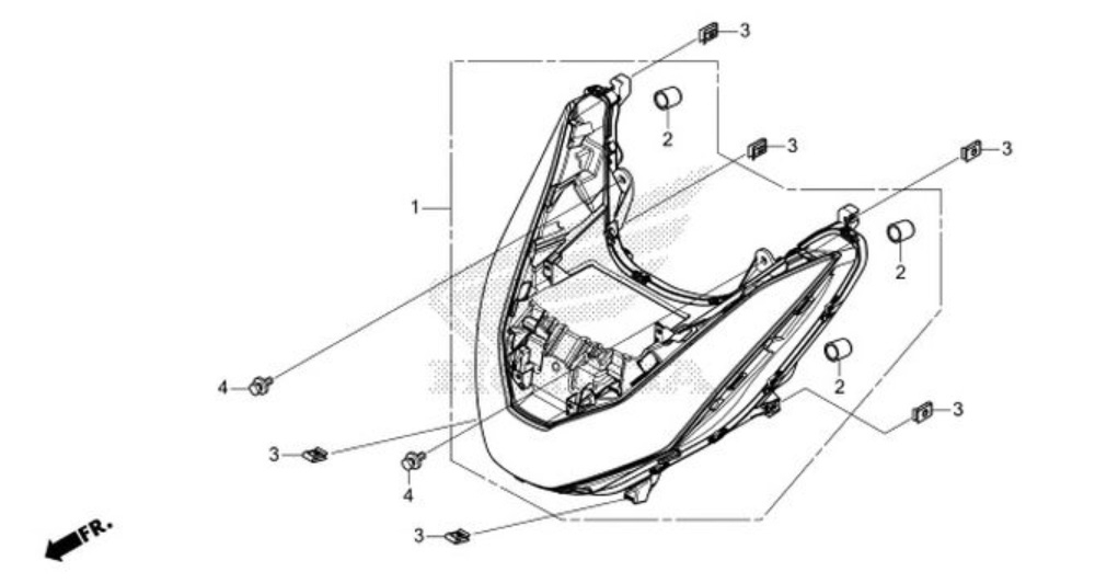 F-1 Headlight