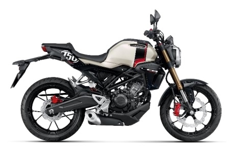 CB150R White/Black Plastic Parts (NHC13P)