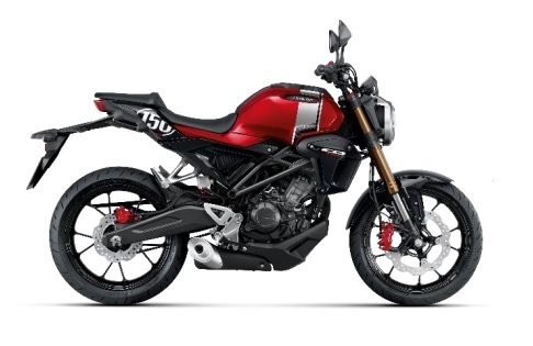 CB150R Red/Black Plastic Parts (R340C)