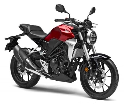 CB300R Red/Black Plastic