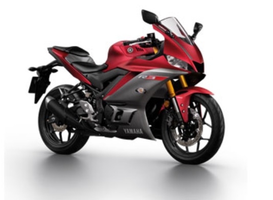 YZF-R3 (2018) Mat Deep Red Metallic Parts (1258,MDRM3)
