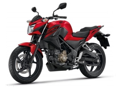 CB300F Red/Black Plastic