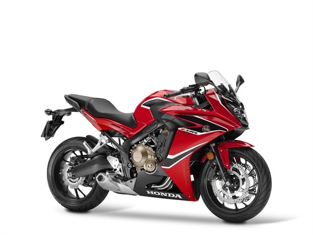 CBR650F Red/Black Plastic Parts (R263)
