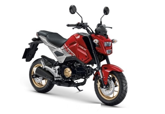 MSX125SF (2019) Red/Silver Plastic (R353P)
