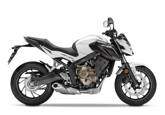 CB650F Silver Metallic Plastic