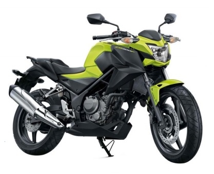 CB300F Lime Plastic