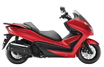 Red (R-354) Forza 300 (2013) Plastics