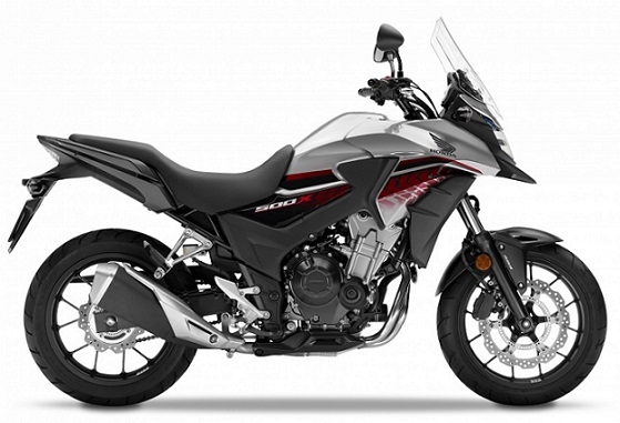 CB500X Silver/Black Plastic (NH411M)