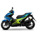 Yamaha Aerox Blue/Lime Plastic Set