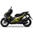 Yamaha Aerox Black/Lime Plastic Set