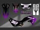 Complete 3M™ Decal Sticker Kit - 357 DUNLOP (Purple) for Kawasaki KLX230