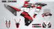 Complete 3M™ Honda CRF300LR Rally Decal Sticker Kit - BULL White
