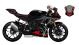 Complete 3M™ Decal Sticker Kit - 46 (Red) for Yamaha YZF R1