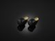 Handle Bar Caps (used with BIKERS Handle Bar) - Black
