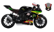 Complete 3M™ Decal Sticker Kit - DEWALT for Yamaha YZF R1