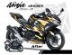 Complete 3M™ Decal Sticker Kit - FASTERLINE (Yellow) for Kawasaki Ninja 400