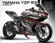 Complete 3M™ Decal Sticker Kit - Fastline for Yamaha YZF R3