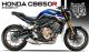 Complete 3M™ Honda CB650R Decal Sticker Kit - FIREBLADE (Blue)