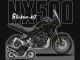 Complete 3M™ Honda NX500 Decal Sticker Kit - Future Race (Black/Lime)