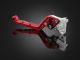 Adjustable Brake Lever,L ( with hole through the lever )-Red