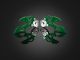 Chain Adjusters with Stand Hook - Green