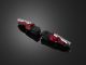 Rear Footrests (2 pieces) - Red