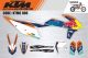Decal Sticker Kit - Bull (Blue) for KTM Six Days (300tpi, 350exc-f, 500exc-f)