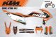 Decal Sticker Kit - MOTOREX (Orange) for KTM Six Days (300tpi, 350exc-f, 500exc-f)