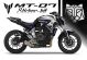 Complete 3M™ Decal Sticker Kit - MV (Blue) for Yamaha MT-07 (2017)