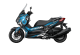 Complete 3M™ Decal Sticker Kit - PETRO (Blue) for Yamaha X-MAX 300