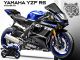 Complete 3M™ Decal Sticker Kit - Racing (Black/White) for Yamaha YZF R6 (2017-Present)
