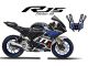 Complete 3M™ Decal Sticker Kit - SPEED LINE (Blue) for Yamaha R15M