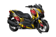 Complete 3M™ Decal Sticker Kit - STAR (Yellow-Red) for Yamaha X-MAX 300