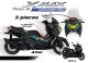 Complete 3M™ Decal Sticker Kit - Wave (Lime) for Yamaha XMAX CONNECTED ('23-'24)