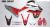 Honda CRF300L Decal Sticker Kit - ACERBIS (Gray)
